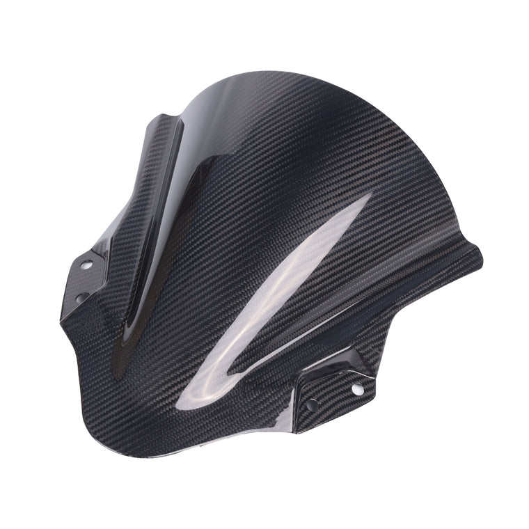US STOCK NT Windscreen Windshield 100% Carbon Fiber for Kawasaki Ninja 18-23 EX400 400 Available in CA