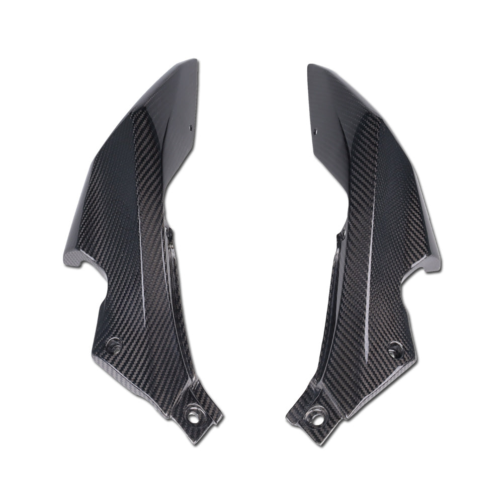 NT 2021-2022 Kawasaki Z H2 Seat Side Panels - 100% Carbon Fiber a01