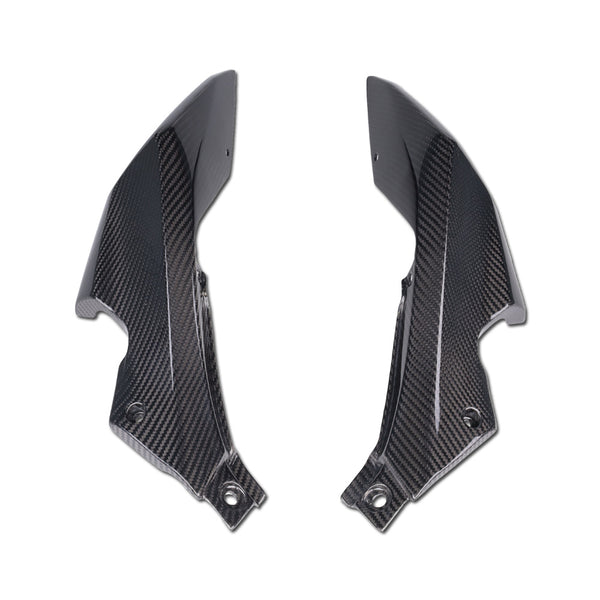 NT 2021-2022 Kawasaki Z H2 Seat Side Panels - 100% Carbon Fiber a01