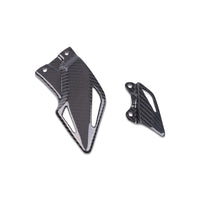 NT 2008-2026 Honda CBR1000RR Heel Plates - 100% Carbon Fiber 2009 2010 2011 2012