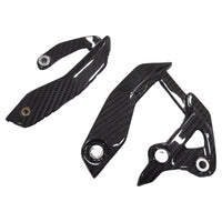 NT 3K Real Carbon Fiber Plate Heel Guards Fit for BMW 2020-2025 S1000XR