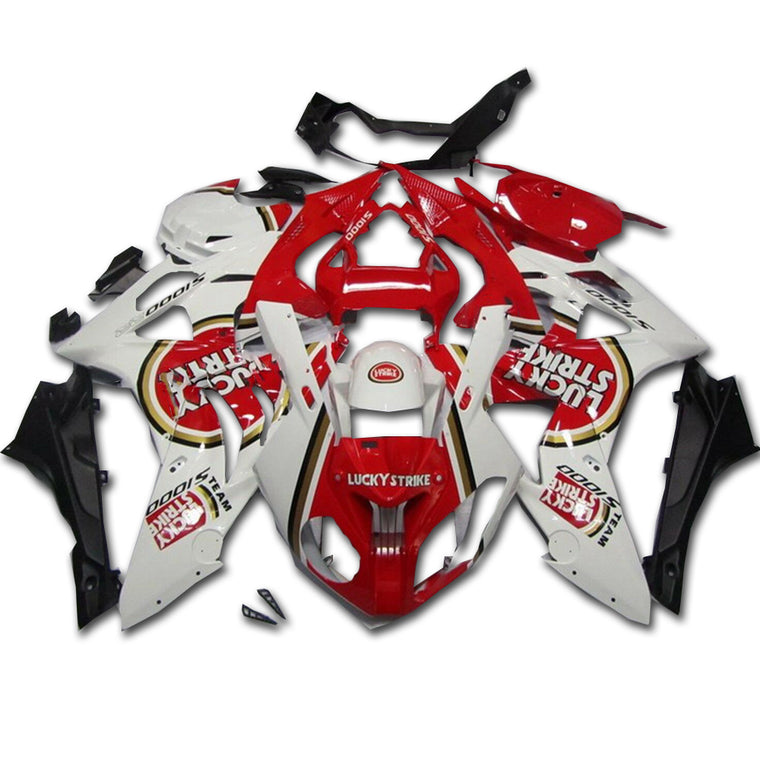 NT Fairing Fit for BMW 2009-2014 S1000RR A021- White Red | ABS Injection