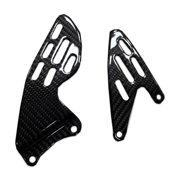 NT 2007 2008 Yamaha YZF R1 Real 100% Carbon Fiber Heal Plates