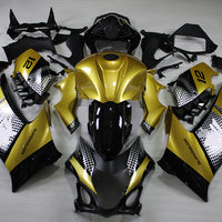 US STOCK NT Injection Gold Black Fairing for Suzuki 2021-2024 Hayabusa GSXR1300 GEN 3 N008 Available in TX