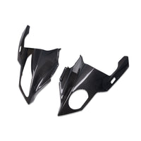 NT 2009-2014 BMW S1000RR 100% Carbon Fiber Upper Front Nose Headlight Cover Fairing