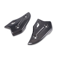 2021-2024 Suzuki GSX1300R Gen3 Hayabusa Heel Plates - 100% Carbon Fiber