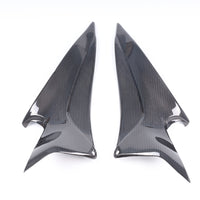NT 2007-2012 Honda CBR600RR Gas Tank Side Knee Cover Panel-100% Carbon Fiber