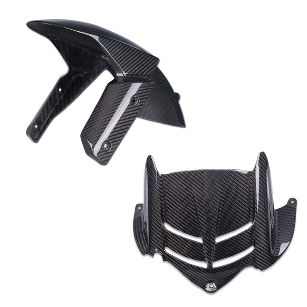 NT Carbon Fiber Front Rear Fender Fit for Kawasaki Ninja 2009-2018 ZX6R 636