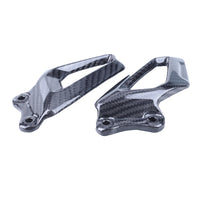 NT BMW 2019-2022 S1000RR 100% Carbon Fiber Rearset Footrest Plate Heel Guards Twill