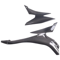 NT 2007-2008 Kawasaki Ninja ZX6R Seat Side Panels - 100% Carbon Fiber