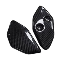 NT Real 100% Carbon Fiber Rear Heel Plates for Yamaha 2022-2024 YZF R3 R25