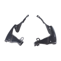NT Small Inner Duct Covers in 100% Carbon Fiber for Kawasaki ZX6R 2019-2023