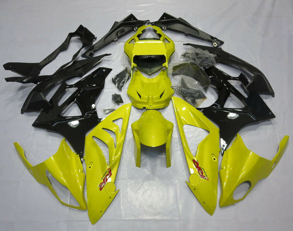 NT Yellow Glossy Black Fairing Fit for 2009-2014 S1000RR Injection Mold a030