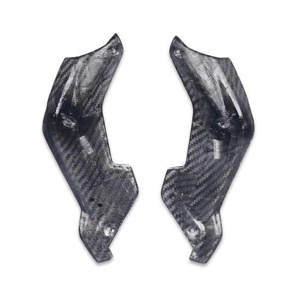 NT BMW K1200R (2005-2008) K1300R (2009-2015) Fork Covers - 100% Carbon Fiber
