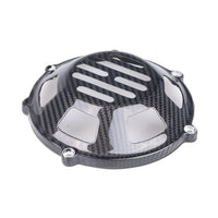 NT Dry Clutch Cover For Ducati 999 749 1098 1198 996 848 S2R S4R 100% Carbon Fiber