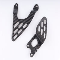 NT Carbon Fiber Heel Plates Fit for Yamaha 03-05 YZF R6 & 06-09 YZF R6S
