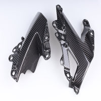 NT 2009-2012 Kawasaki Ninja ZX-6R Lower Side Panels-100% Carbon Fiber