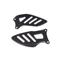 NT 2006-2010 GSXR 600/750 100% Carbon Fiber Rearset Foot Mount Heel Guard Plates Cowl