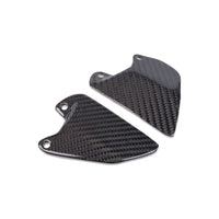 NT Ducati 748  916  996  998 Front Heel Plates - 100% Carbon Fiber