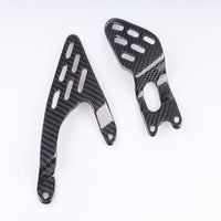 NT Carbon Fiber Heel Plates Fit for Yamaha 03-05 YZF R6 & 06-09 YZF R6S