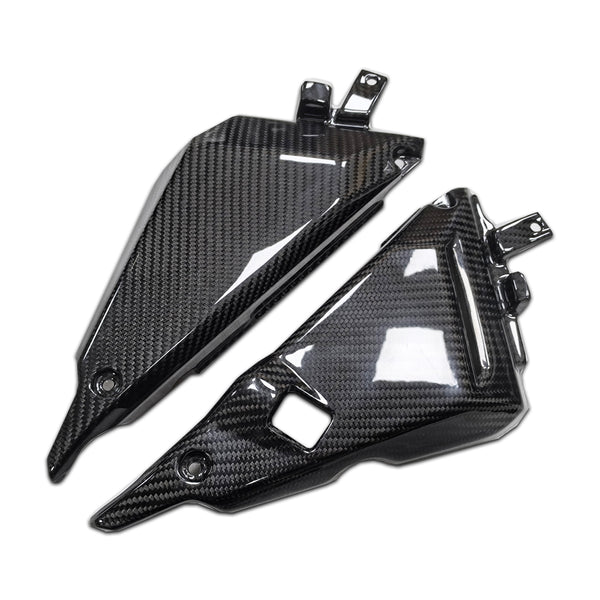 NT 100% Carbon Fiber Seat Side Panel Fit for Kawasaki Ninja 2017-2025 EX650R 650R Z650