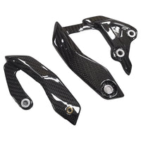 NT 3K Real Carbon Fiber Plate Heel Guards Fit for BMW 2020-2025 S1000XR