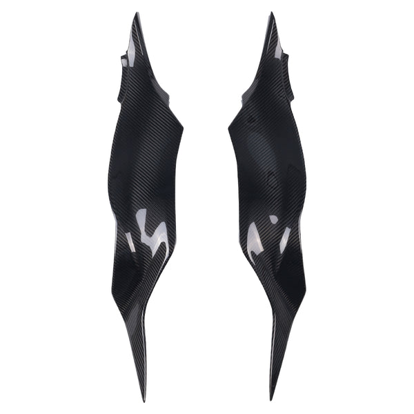 NT 100% Carbon Fiber Tank Side Panels Fit for Kawasaki Ninja 2019-2024-2026 ZX6R 636