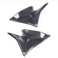 NT 2007-2012 Honda CBR600RR Gas Tank Side Knee Cover Panel-100% Carbon Fiber