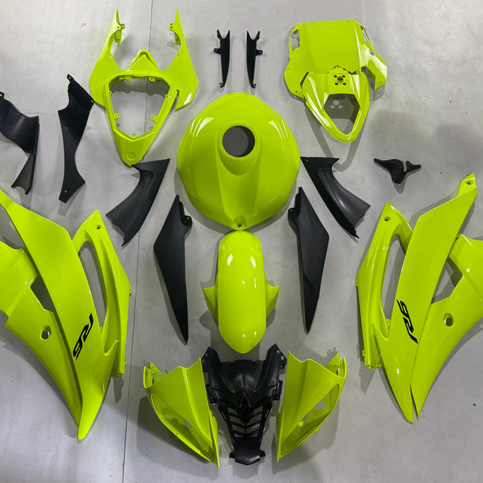 NT Injection Mold New Kit Fluorescent Yellow Black ABS Fairing Fit for Yamaha 2008-2016 YZF R6 N164 Arriving US Soon