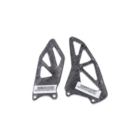 NT 2017-2024 Suzuki GSX-R1000 100% Carbon Fiber Rearset Mount Heel Guard Plate Twill