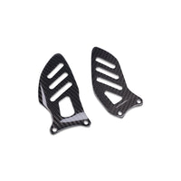 NT 2006-2010 GSXR 600/750 100% Carbon Fiber Rearset Foot Mount Heel Guard Plates Cowl