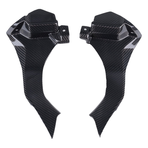 NT Real 100% Carbon Fiber Ram air Cover Intake Covers for Yamaha 2015-2019 YZF R1