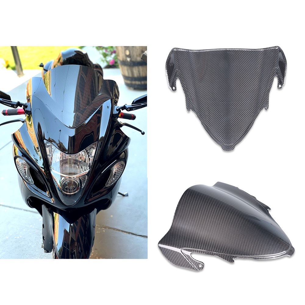 2021-2025 SUZUKI GSX1300R HAYABUSA REAL 100% Carbon Fiber WINDSCREEN WINDSHILED