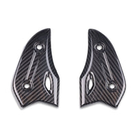 2021-2024 Suzuki GSX1300R Gen3 Hayabusa Heel Plates - 100% Carbon Fiber