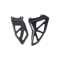 NT 2017-2024 Suzuki GSX-R1000 100% Carbon Fiber Rearset Mount Heel Guard Plate Twill