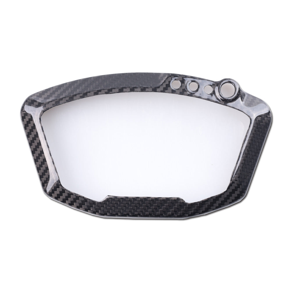 2007-2013 Ducati 848 1098 1198 Clock Surround - 100% Carbon Fiber