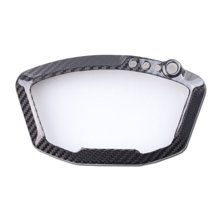 2007-2013 Ducati 848 1098 1198 Clock Surround - 100% Carbon Fiber