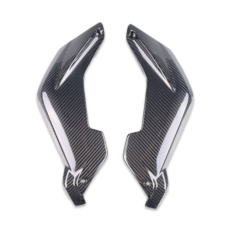 NT BMW K1200R (2005-2008) K1300R (2009-2015) Fork Covers - 100% Carbon Fiber