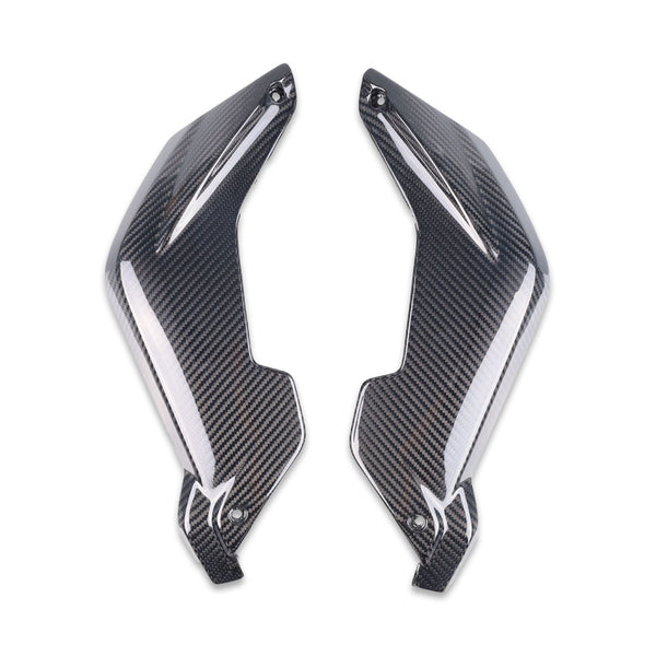 NT BMW K1200R (2005-2008) K1300R (2009-2015) Fork Covers - 100% Carbon Fiber
