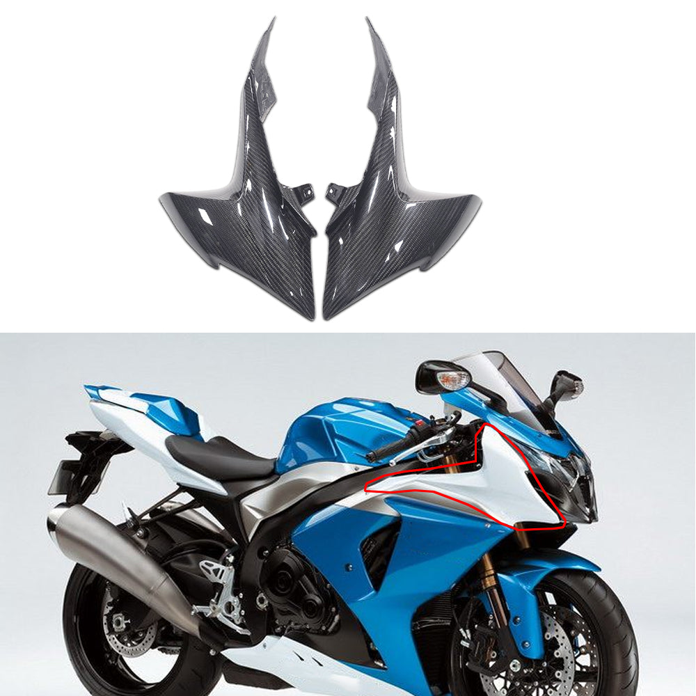 NT Real 100% Carbon Fiber Air Cover Dash Cowl Fit for Suzuki 2009-16 GSXR 1000