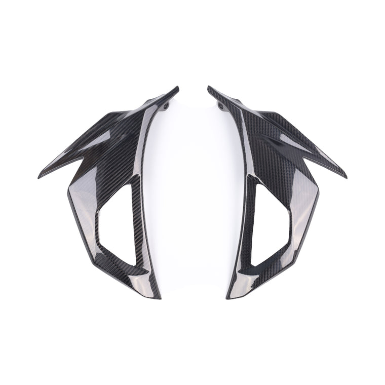 NT Upper Side Fairings 100% Carbon Fiber for Kawasaki Ninja 2018-2023 EX400 400R
