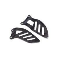 NT 2006-2010 GSXR 600/750 100% Carbon Fiber Rearset Foot Mount Heel Guard Plates Cowl