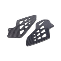 NT 2009-2014 BMW S1000RR  Heel Plates - 100% Carbon Fiber