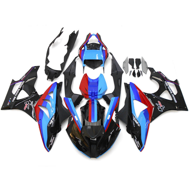 NT Fairing Fit for BMW 2009-2014 S1000RR A043- Blue Red Black | ABS Injection