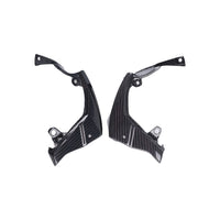 NT Small Inner Duct Covers in 100% Carbon Fiber for Kawasaki ZX6R 2019-2023