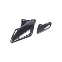 NT 2008-2026 Honda CBR1000RR Heel Plates - 100% Carbon Fiber 2009 2010 2011 2012