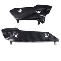 100% Carbon Fiber Exhaust Cover Fit for Yamaha 2015-2020-2026 R1 R1M R1S