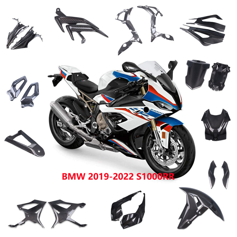 NT 100% Real 3K Twill Carbon Fiber Piece for BMW 2019-2022 S1000RR