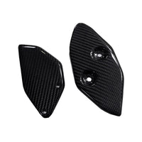 NT Real 100% Carbon Fiber Rear Heel Plates for Yamaha 2022-2024 YZF R3 R25