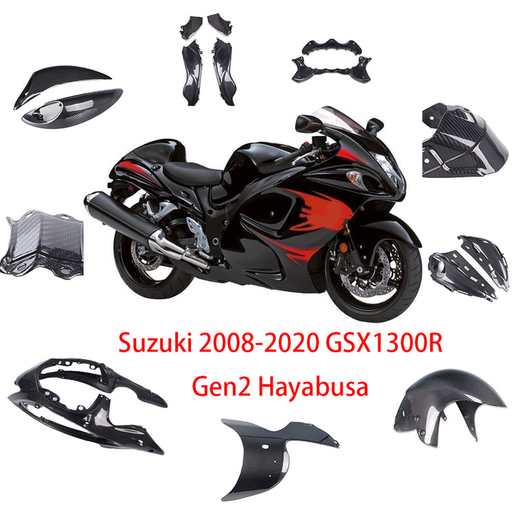 NT Real 3K Twill Carbon Fiber Piece for Suzuki 2008-2020 GSXR1300 Gen2 Hayabusa
